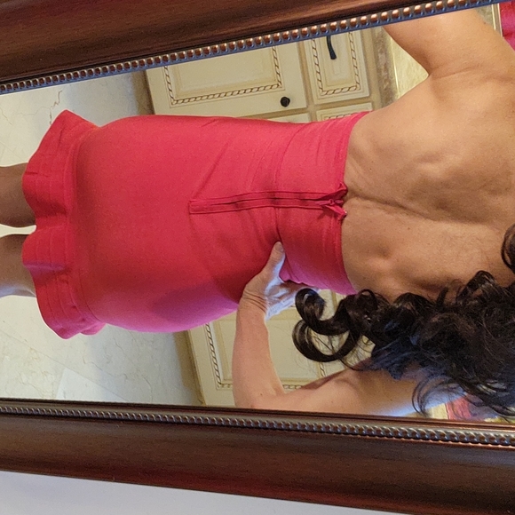 By The Way fun, flirty & feminine mimi bandage dress w wavy bottom hem, XS - Picture 8 of 16